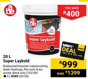 Abe Super Laykold Rubberised Bitumen Waterproofing-20Ltr