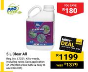 Protek Clear All 693788-5Ltr 