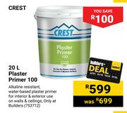 Crest Plaster Primer 100-20Ltr