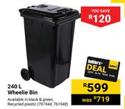 240Ltr Wheelie Bin 761944, 781948