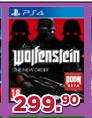 PS4 Wolfenstein Game