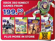 Xbox 360 Kinect Games-Each