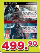 PS3 Assassin's Creed IV Black Flag/Assassin's Creed Rogue