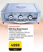 Megamaster 630 Gas Braai Insert 820-0052