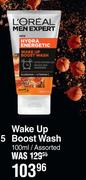L'Oreal Men Expert Wake Up Boost Wash Assorted-100ml