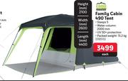 Campmaster Family Cabin 490 Tent