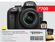 Nikon D3300 Body Camera Bundle