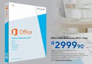 Microsoft Office Home & Business 2013 1 User