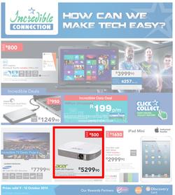 Incredible Connection : How Can We Make Tech Easy? (9 Oct - 12 Oct 2014), page 1