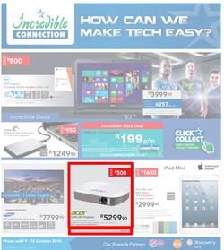 Incredible Connection : How Can We Make Tech Easy? (9 Oct - 12 Oct 2014), page 1