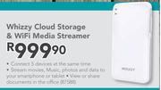 BodyGlove Whizzy Cloud Storage & WiFi Media Streamer