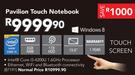 HP Pavilion Touch Notebook