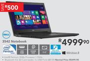 Dell 3542 Notebook