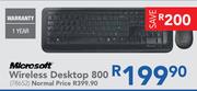 Microsoft Wireless Desktop 800