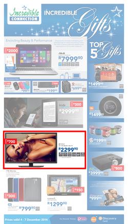 Incredible Connection : Incredible Gifts (4 Dec - 7 Dec 2014), page 1