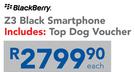 Blackberry Z3 Black Smartphone-Each