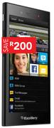 Blackberry Z3 Black Smartphone-On An Initial uChoose Flexi 100