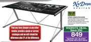 H&H Collection Cities Computer Desk