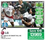 LG 55"(140cm) 3D Full HD Smart LED TV 55LF650T