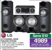 LG 2.2 Channel Home Theatre System ARX5500