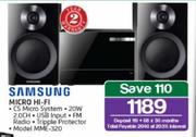 Samsung Micro Hi-Fi MME-320