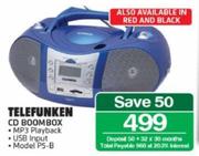 Telefunken CD BoomBox P5-B