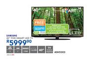Samsung 40" FHD Smart LED TV 40H5303