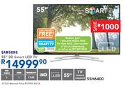Samsung 55" 3D Smart LED TV 55H6400