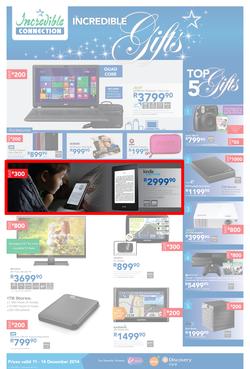Incredible Connection : Incredible Gifts (11 Dec - 14 Dec 2014), page 1