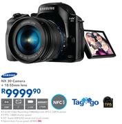 Samsung NX 30 camera + 18-55mm Lens