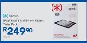 Speck iPad Mini Shieldview Matte Twin Pack