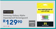 Samsung Galaxy Alpha Impactproof Screenguard