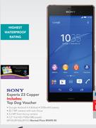 Sony Experia Z3 Copper-On An Initial Smart S