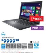 Dell 15.6" Notebook 3542