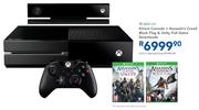 XboxOne Kinect Console+ Assassin's Creed Black Flag & Unity Full Game Downloads
