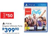 PS4 Singstar Ultimate Party