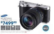 Samsung NX 300 Camera + 18-55mm Lens