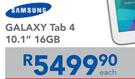 Samsung Galaxy Tab 4 10.1" 16GB-Each