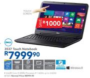 Dell 3537 Touch Notebook