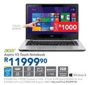 Acer Aspire V3 Touch Notebook