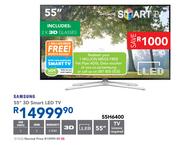 Samsung 55" 3D Smart LED TV-55H6400