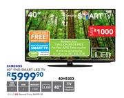 Samsung 40" FHD Smart LED TV-40H5303