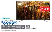 Hisense 50" LED HD TV-50D36