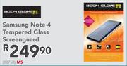 Body Glove Samsung Note 4 Tempered Glass Screenguard