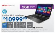 HP Pavilion 17 i5 Notebook