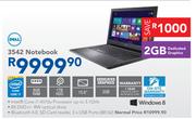 Dell 3542 Notebook
