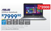 Asus X555LA Notebook