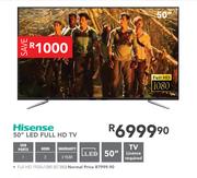 Hisense 50" LED Full HD TV
