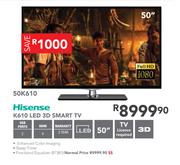 Hisense K610 LED 3D Smart TV 50K610