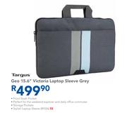 Targus Geo 15.6" Victoria Laptop Sleeve Grey